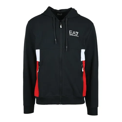 Sweatshirts & Hoodies > Zip-throughs - - Emporio Armani EA7 - Modalova