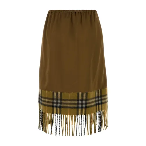 Skirts > Midi Skirts - - Burberry - Modalova