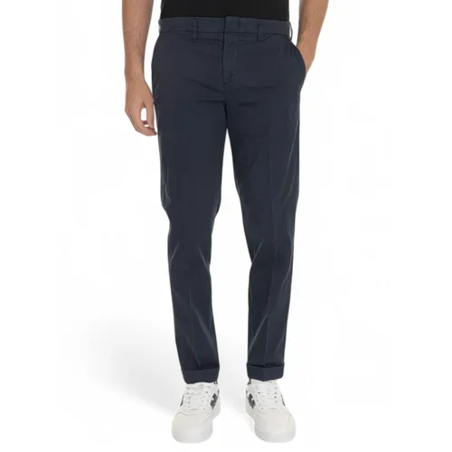 Fay - Trousers > Chinos - Blue - Fay - Modalova