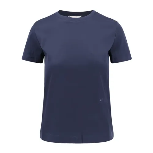 Max Mara - Tops > T-Shirts - Blue - Max Mara - Modalova