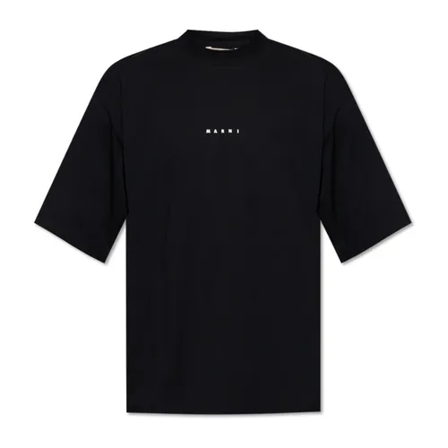Marni - Tops > T-Shirts - Black - Marni - Modalova