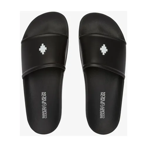 Shoes > Flip Flops & Sliders > Sliders - - Marcelo Burlon - Modalova