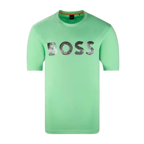 Hugo - Tops > T-Shirts - Green - Hugo - Modalova