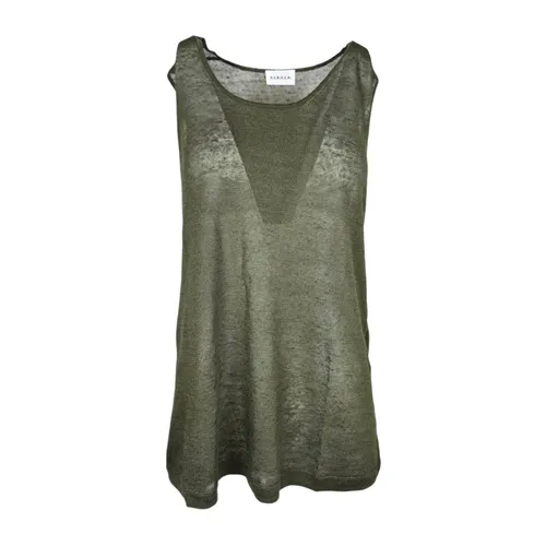 Tops > Sleeveless Tops - - P.a.r.o.s.h. - Modalova