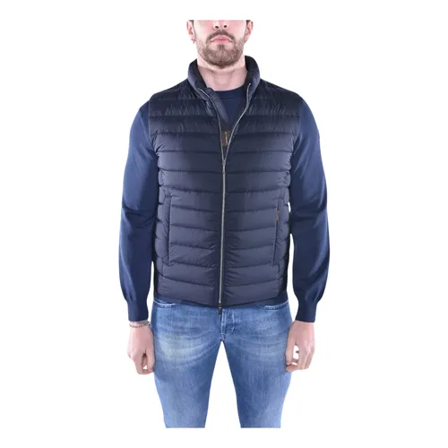 Moorer - Jackets > Vests - Blue - Moorer - Modalova