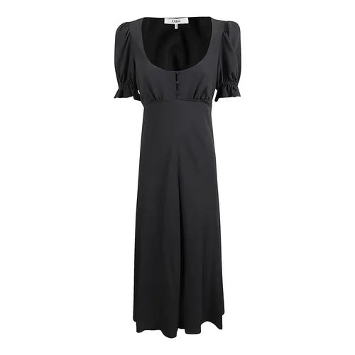 Dresses > Day Dresses > Midi Dresses - - Chloé - Modalova