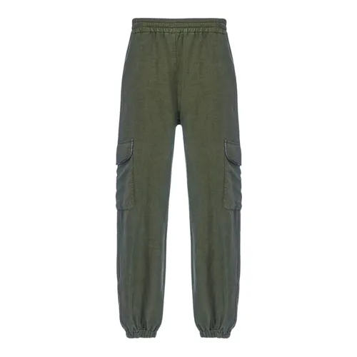 Trousers > Cropped Trousers - - Bazar Deluxe - Modalova