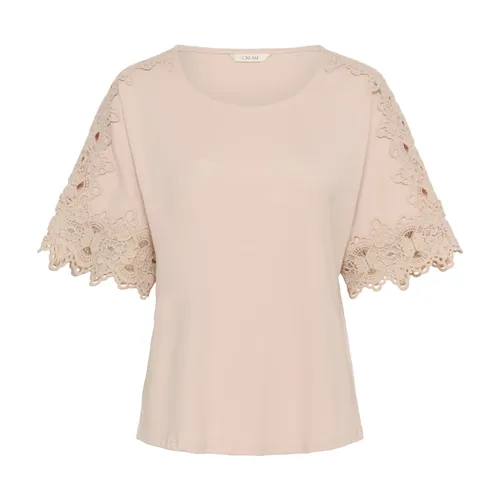 Cream - Tops > T-Shirts - Pink - Cream - Modalova