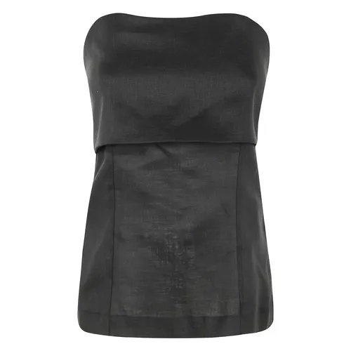 Tops > Sleeveless Tops - - Semicouture - Modalova