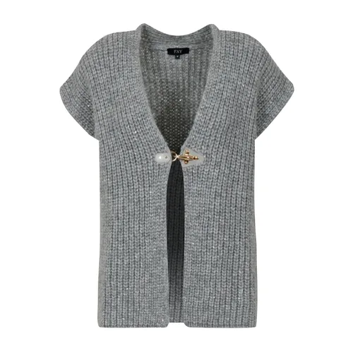 Fay - Knitwear > Cardigans - Gray - Fay - Modalova