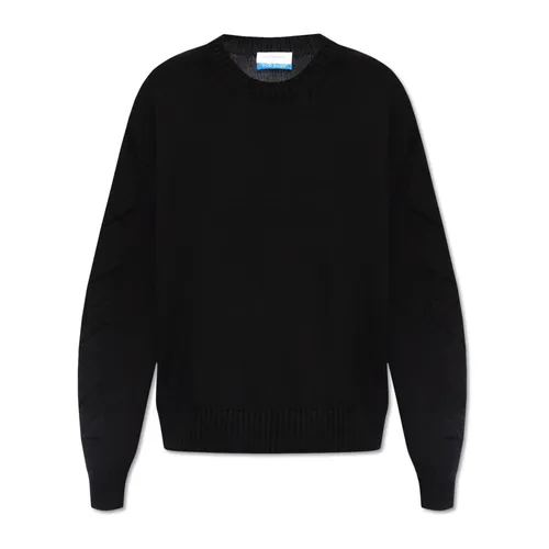 Knitwear > Round-neck Knitwear - - Off White - Modalova