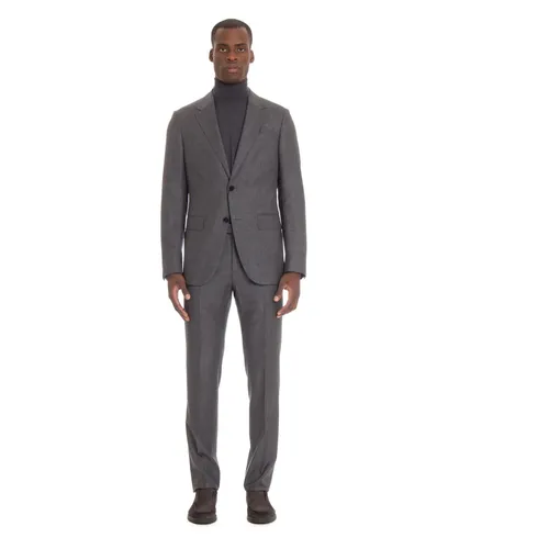 Suits > Suit Sets > Single Breasted Suits - - Zegna - Modalova