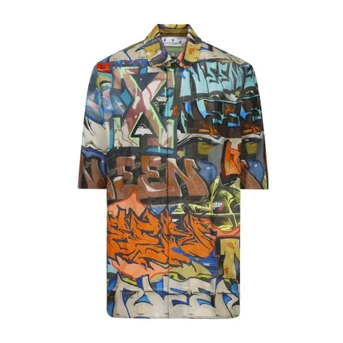 Shirts > Short Sleeve Shirts - - Off White - Modalova