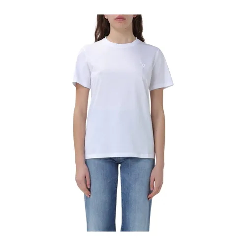 Dondup - Tops > T-Shirts - White - Dondup - Modalova