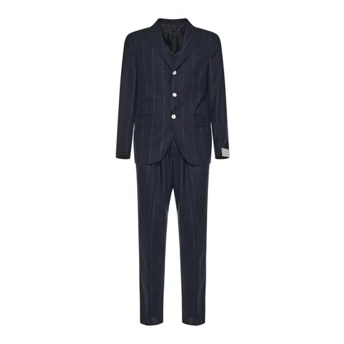 Suits > Suit Sets > Single Breasted Suits - - Eleventy - Modalova