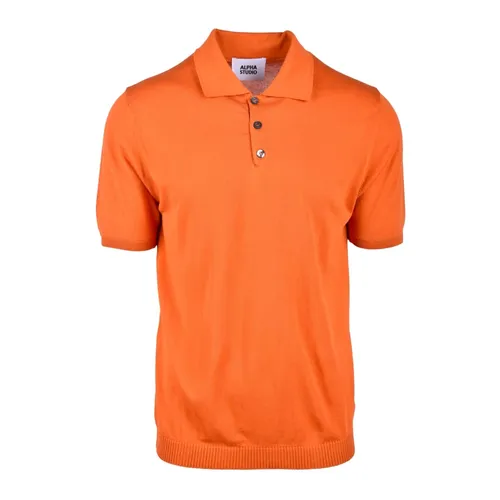Tops > Polo Shirts - - Alpha Studio - Modalova