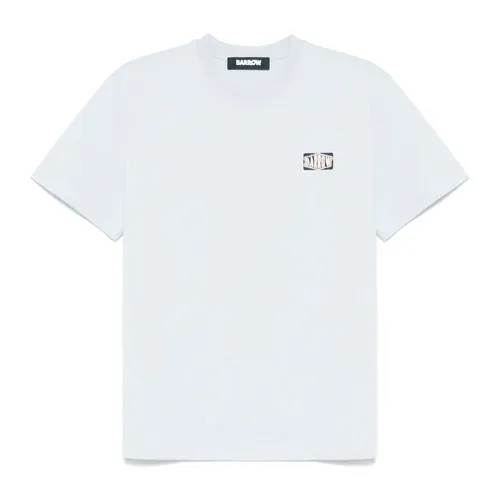Barrow - Tops > T-Shirts - Blue - Barrow - Modalova