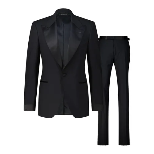 Suits > Suit Sets > Single Breasted Suits - - Tom Ford - Modalova