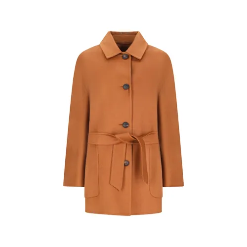 Coats > Belted Coats - - Max Mara - Modalova