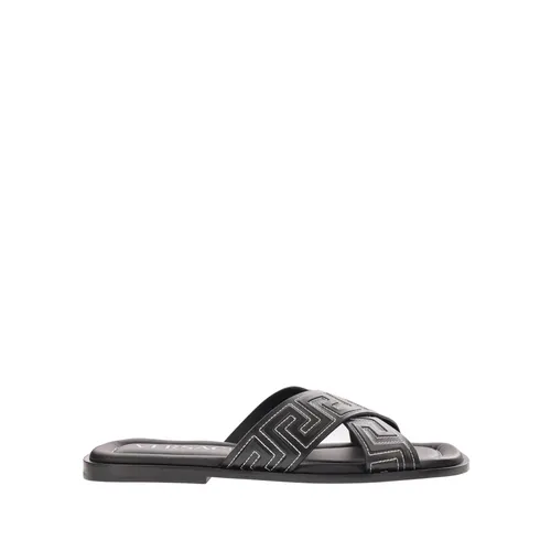Shoes > Flip Flops & Sliders > Sliders - - Versace - Modalova