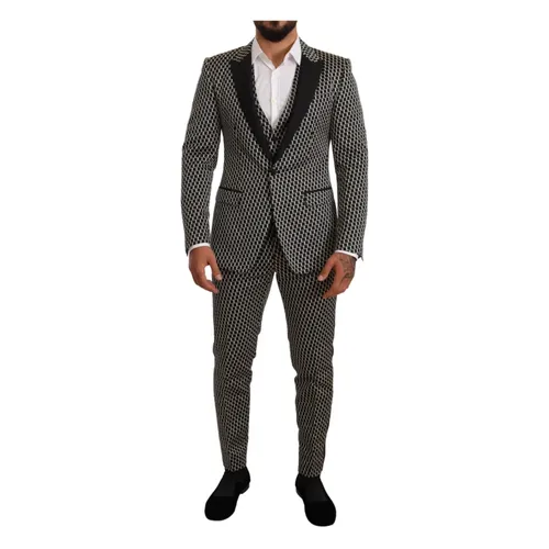 Suits > Suit Sets > Single Breasted Suits - - Dolce & Gabbana - Modalova