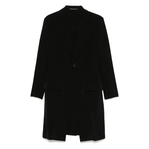 Coats > Single-Breasted Coats - - Yohji Yamamoto - Modalova