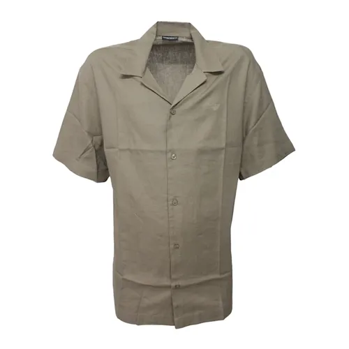 Shirts > Short Sleeve Shirts - - Emporio Armani - Modalova