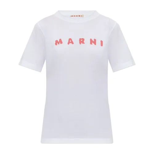 Marni - Tops > T-Shirts - White - Marni - Modalova