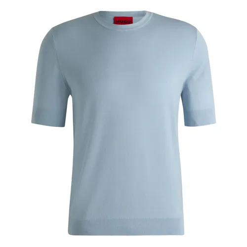 Hugo - Tops > T-Shirts - Blue - Hugo - Modalova