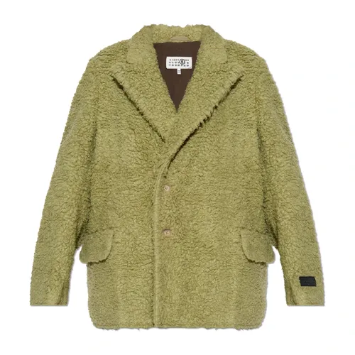Jackets > Faux Fur & Shearling Jackets - - MM6 Maison Margiela - Modalova