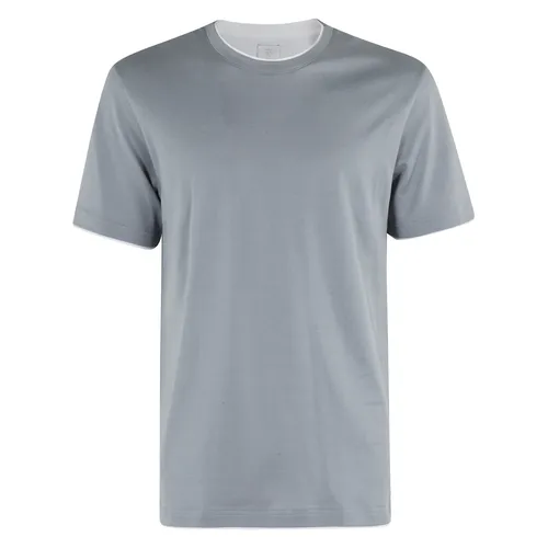 Eleventy - Tops > T-Shirts - Blue - Eleventy - Modalova