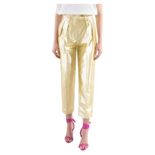 Trousers > Cropped Trousers - - Tela - Modalova