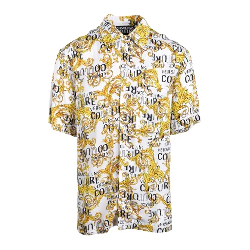 Shirts > Short Sleeve Shirts - - Versace Jeans Couture - Modalova