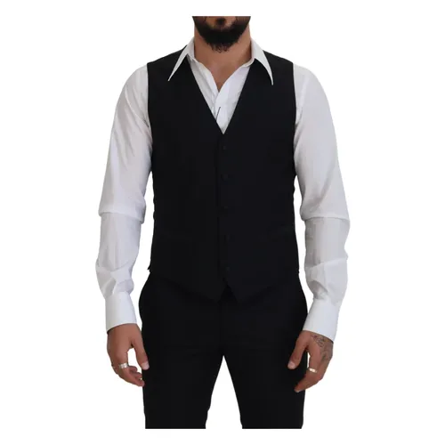Suits > Suit Vests - - Dolce & Gabbana - Modalova