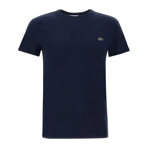 Lacoste - Tops > T-Shirts - Blue - Lacoste - Modalova