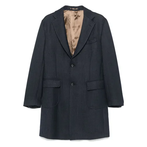 Coats > Single-Breasted Coats - - Barba - Modalova