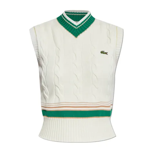 Knitwear > V-neck Knitwear - - Lacoste - Modalova