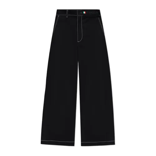 Trousers > Wide Trousers - - Moncler - Modalova