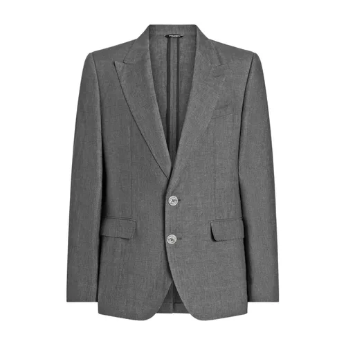 Suits > Formal Blazers - - Dolce & Gabbana - Modalova