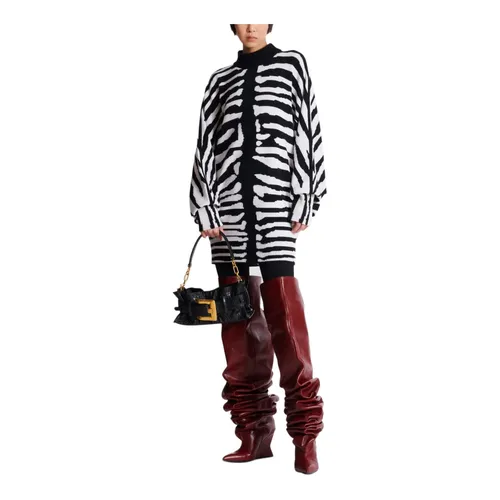 Dresses > Day Dresses > Knitted Dresses - - Balmain - Modalova