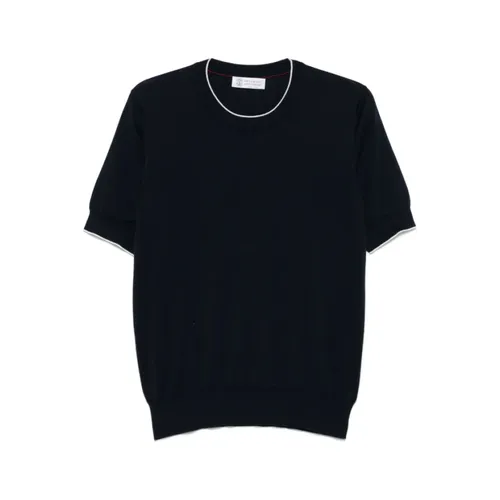 Knitwear > Round-neck Knitwear - - Brunello Cucinelli - Modalova