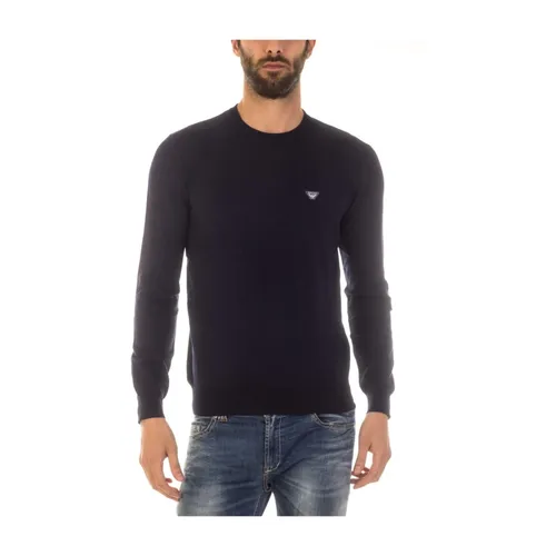 Knitwear > Round-neck Knitwear - - Armani Jeans - Modalova