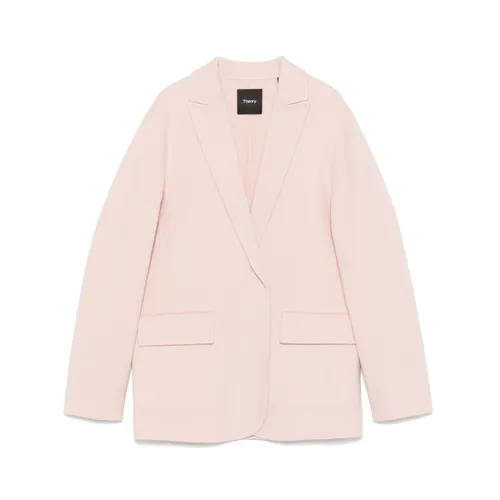 Theory - Jackets > Blazers - Pink - Theory - Modalova