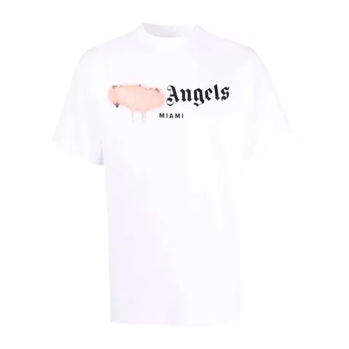Tops > T-Shirts - - Palm Angels - Modalova