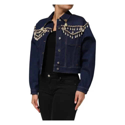 Jackets > Denim Jackets - - Dolce & Gabbana - Modalova