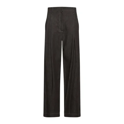 Trousers > Wide Trousers - - Brunello Cucinelli - Modalova