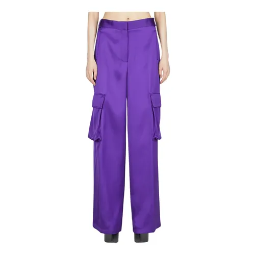 Trousers > Wide Trousers - - Versace - Modalova