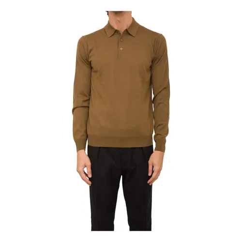 Knitwear > V-neck Knitwear - - Paolo Pecora - Modalova