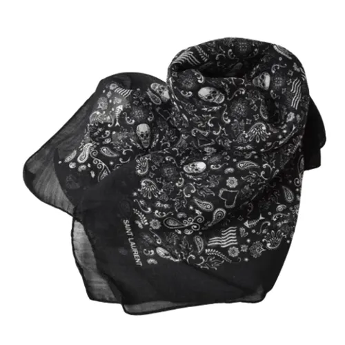 Pre-owned > Pre-owned Accessories > Pre-owned Scarves - - Yves Saint Laurent Vintage - Modalova
