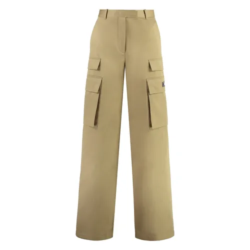 Trousers > Straight Trousers - - Versace - Modalova
